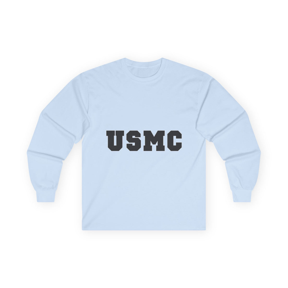 Marine Corps Varsity - Unisex Ultra Cotton Long Sleeve Tee