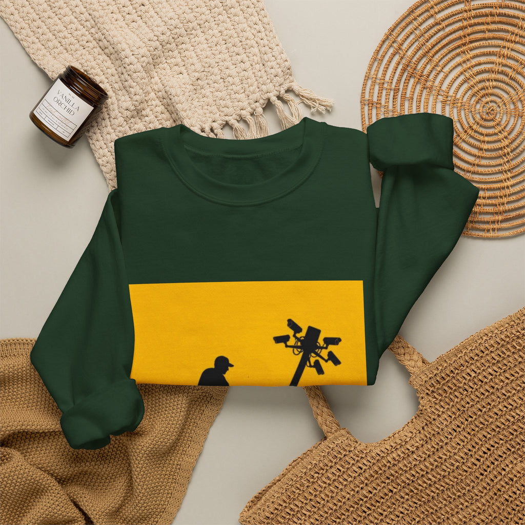 Surveillance Sabotage Tee - Crewneck Sweatshirt