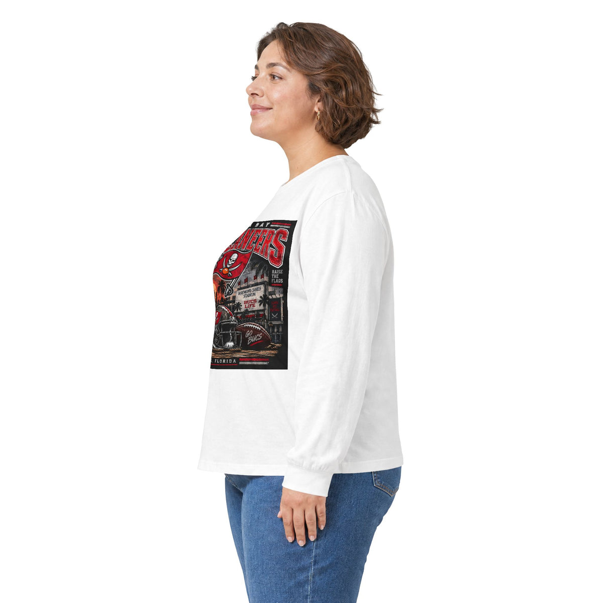 Tampa Bay Buccaneers Pirate Heritage - Unisex Ultra Cotton Long Sleeve Tee
