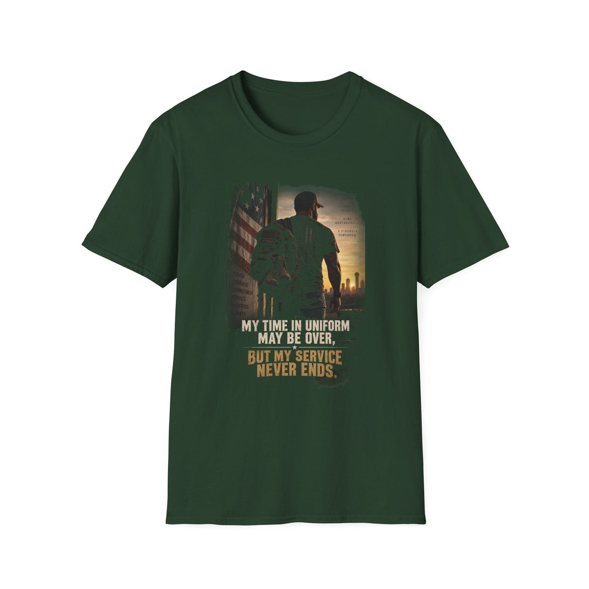 Service Never Ends - Classic Tee