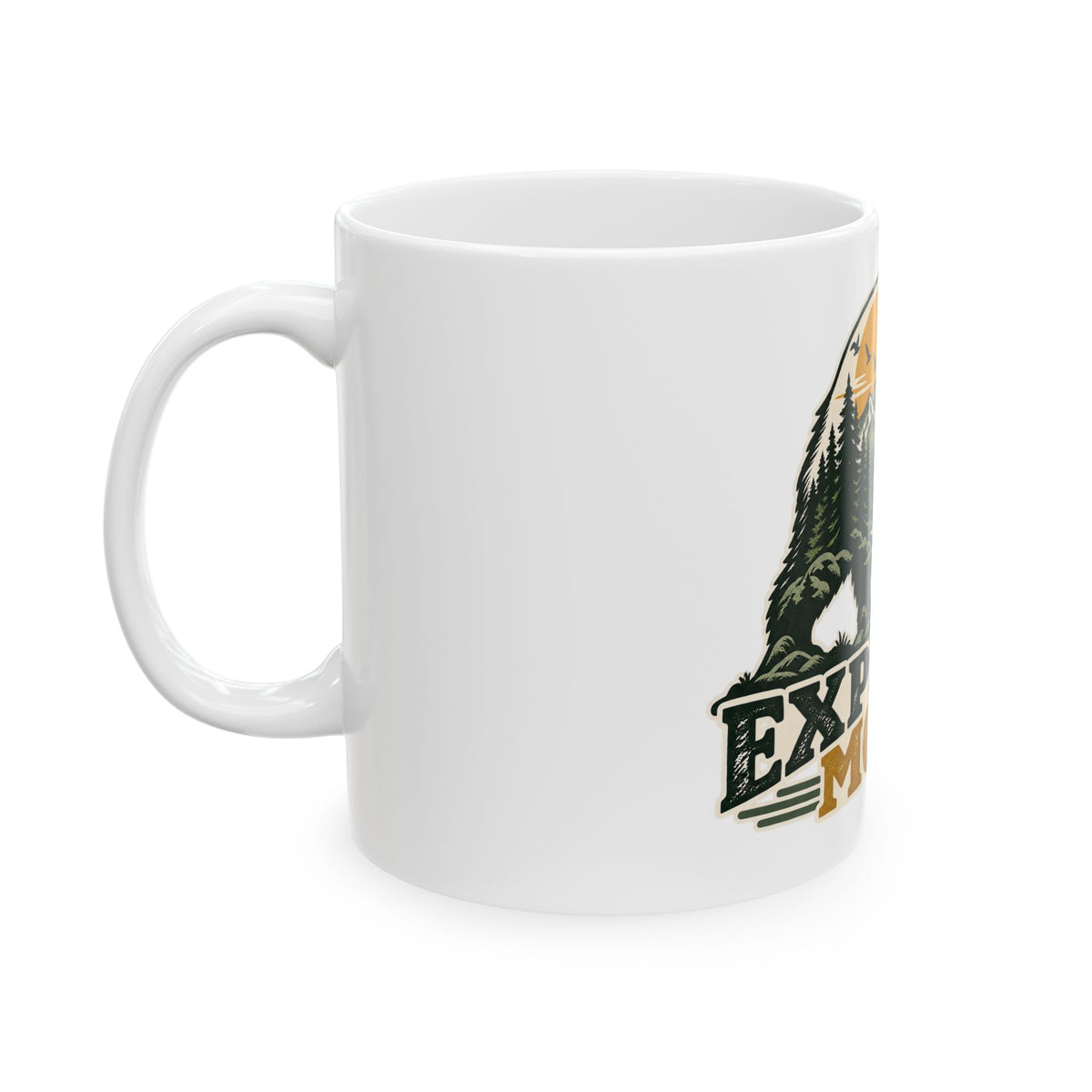 Explore More Bear - Ceramic Mug 11oz and 15oz