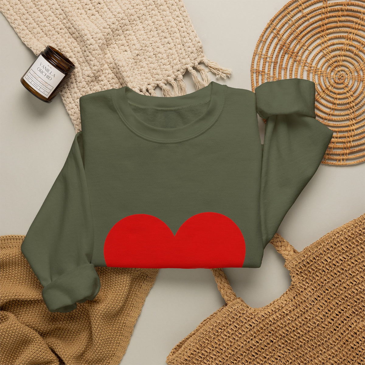 Heart - Crewneck Sweatshirt