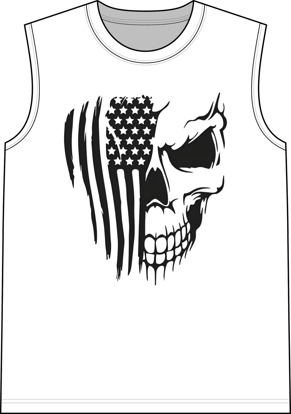Stars, Stripes & Skulls - Classic Tank