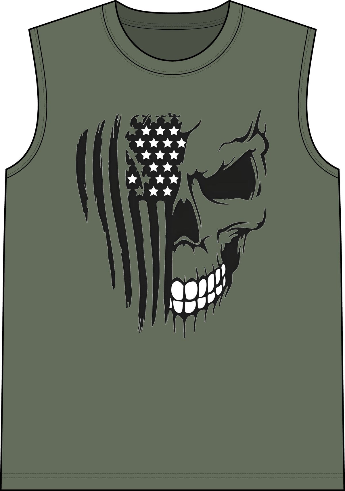 Stars, Stripes & Skulls - Classic Tank