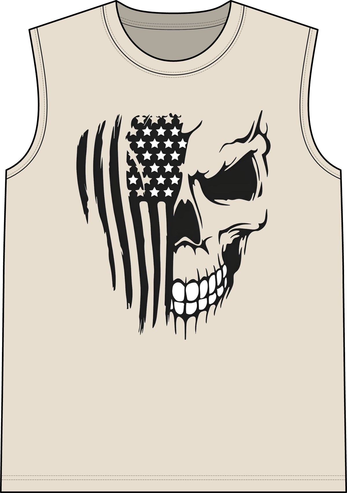 Stars, Stripes & Skulls - Classic Tank