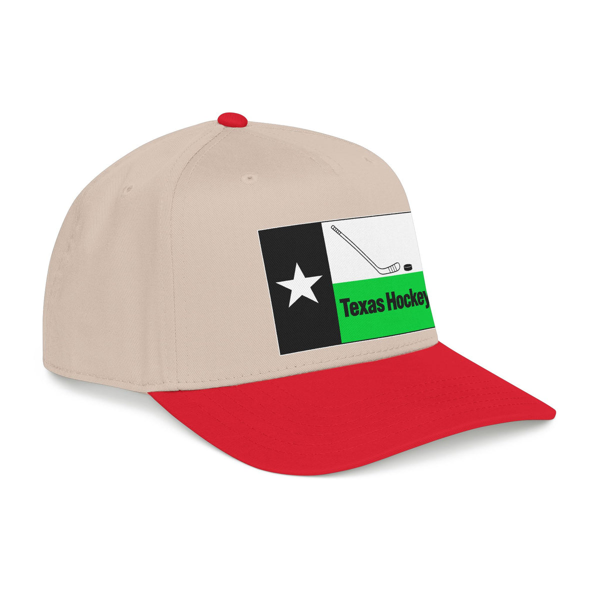Texas Hockey Flag - OTTO Baseball Hat