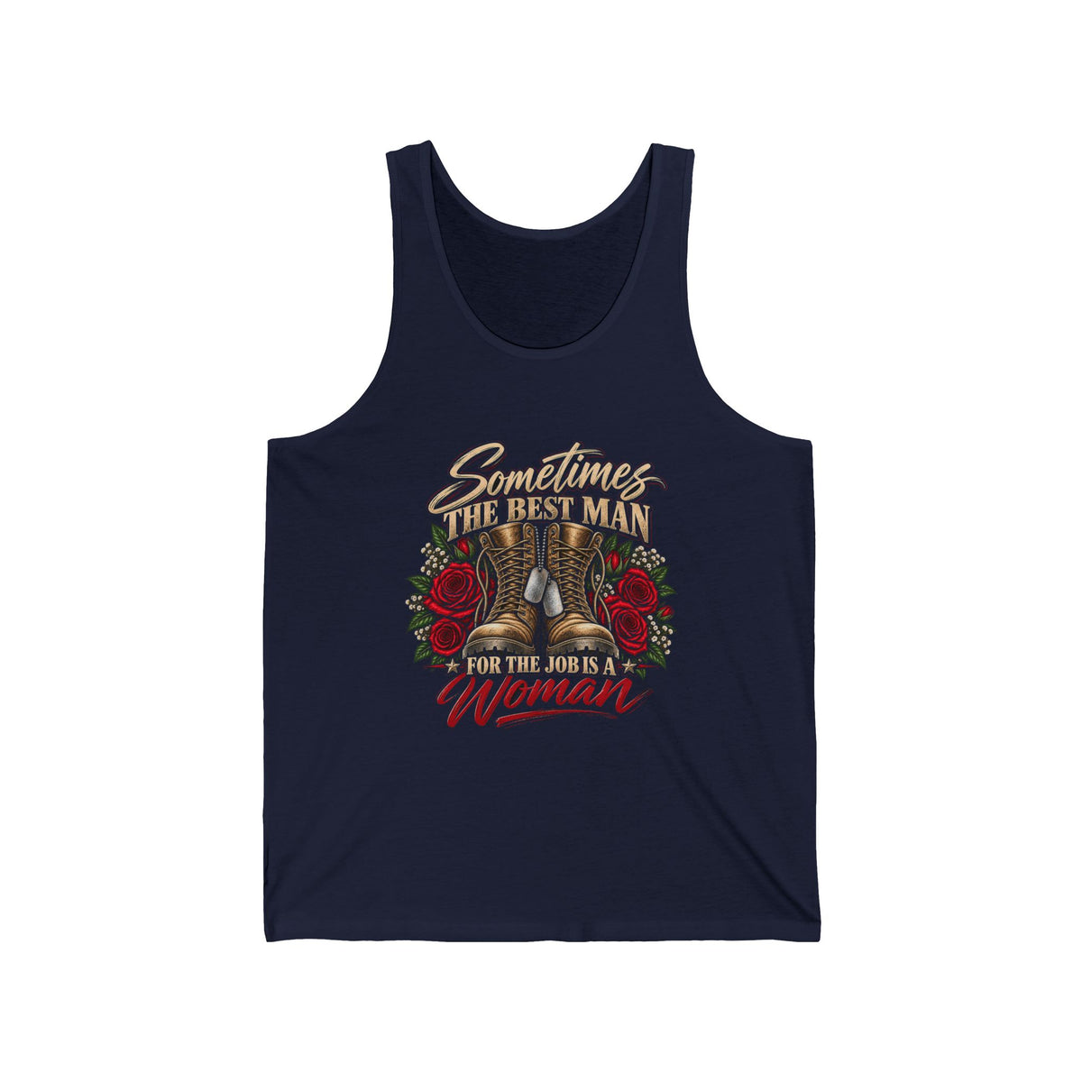 Best Man for the Job - Athletic Tank
