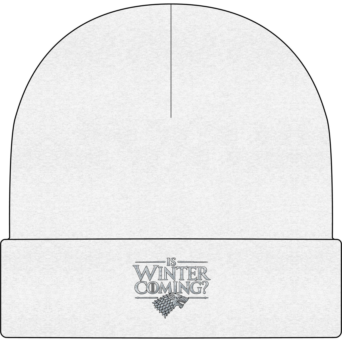 Winter is Coming Stark - AS Colour 1107 Cuff Beanie