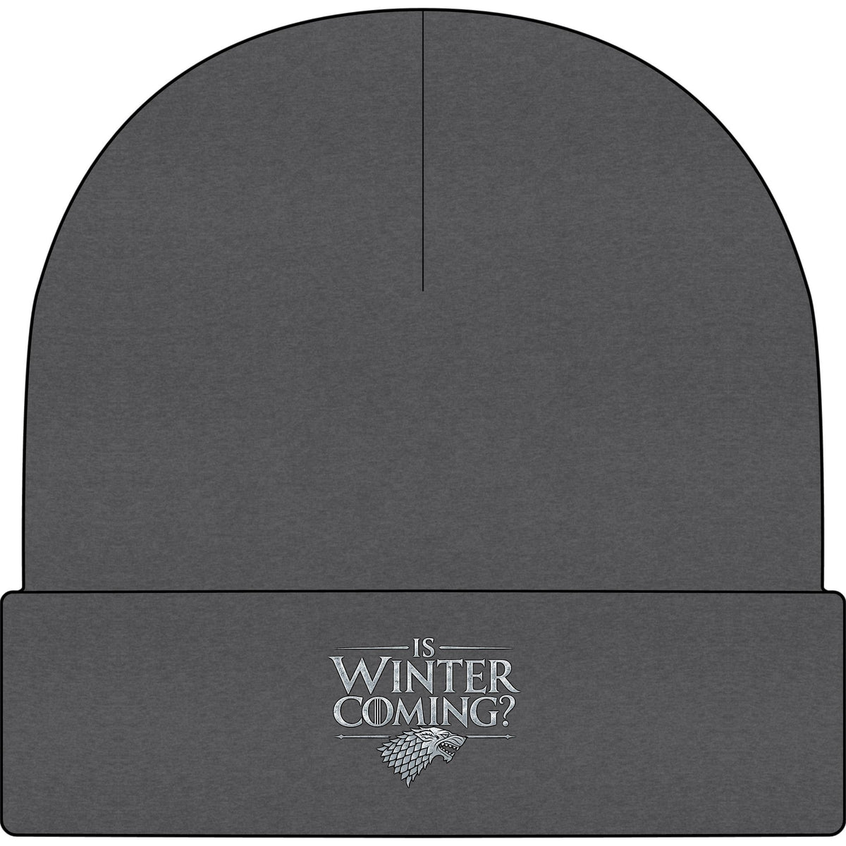 Winter is Coming Stark - AS Colour 1107 Cuff Beanie