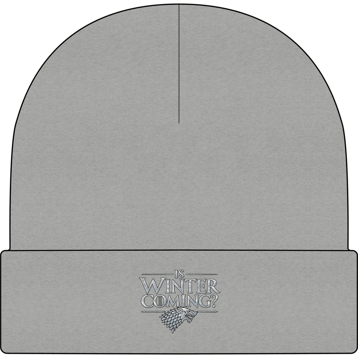 Winter is Coming Stark - AS Colour 1107 Cuff Beanie