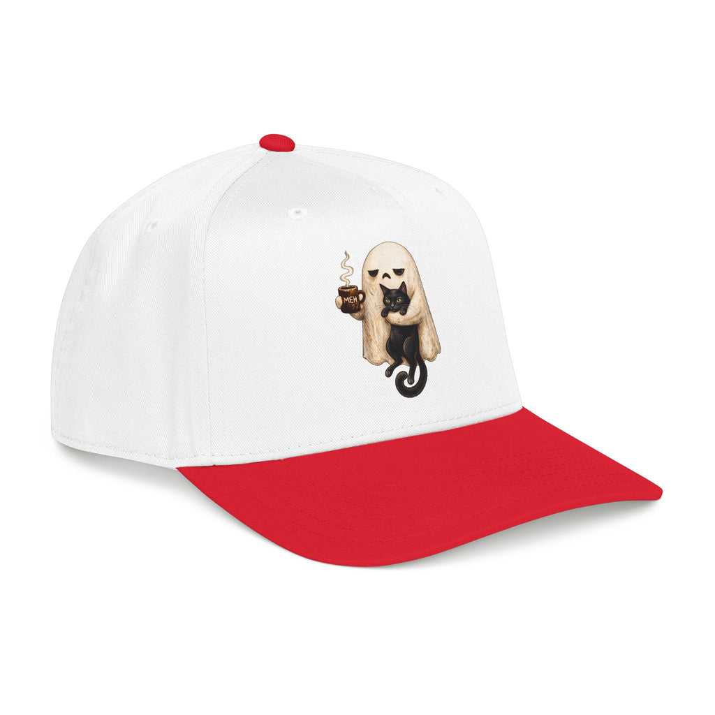 Meh Ghost and Black Cat - OTTO Baseball Hat