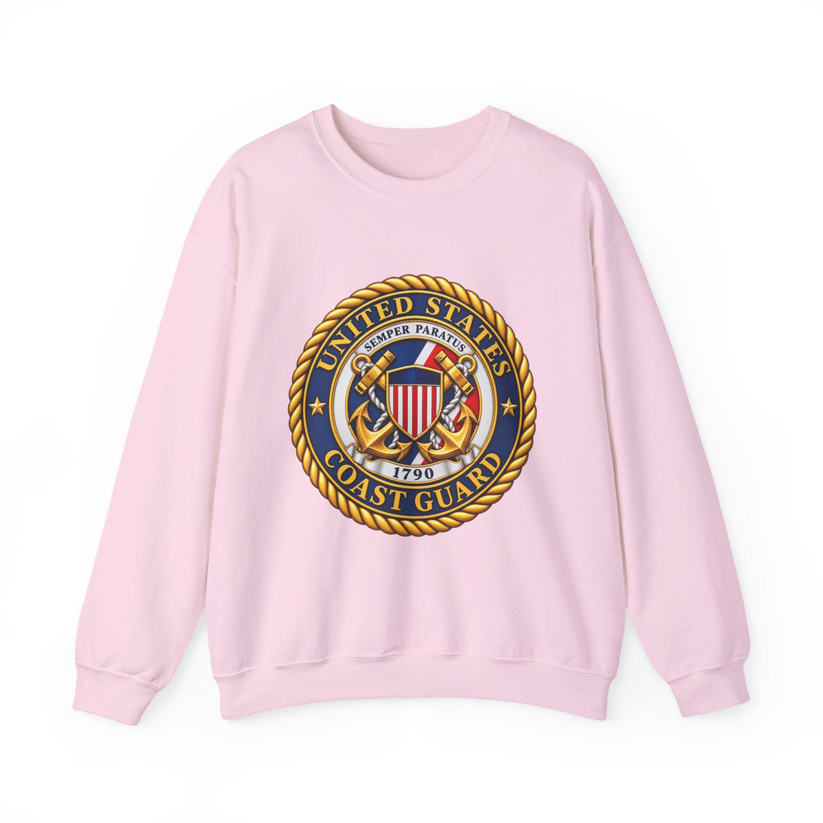 U.S. Coast Guard Emblem - Crewneck Sweatshirt