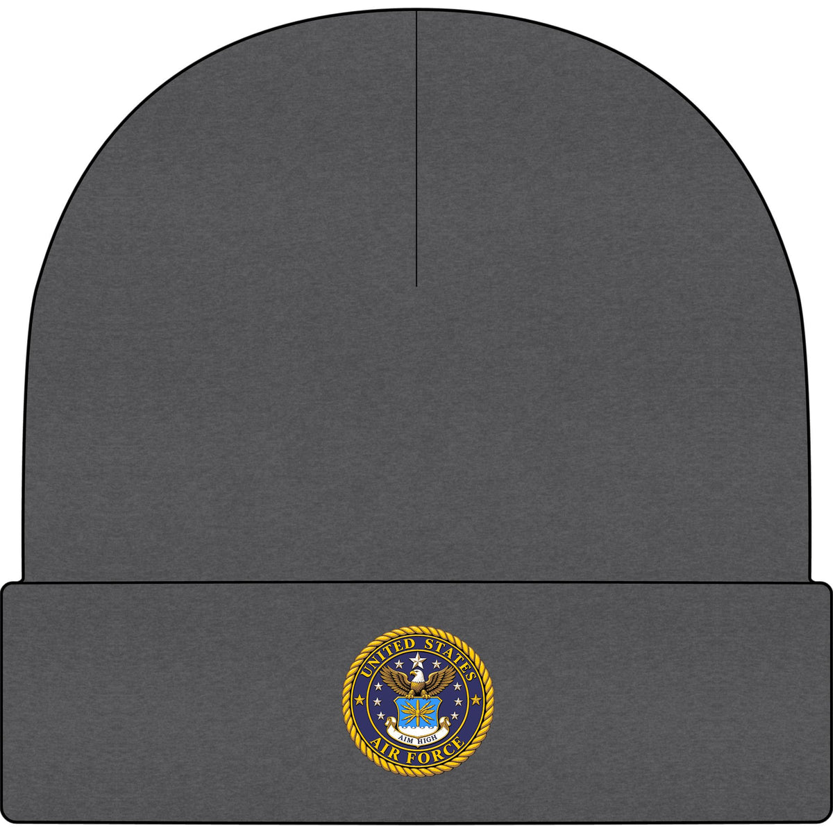 U.S. Air Force Emblem - AS Colour 1107 Cuff Beanie