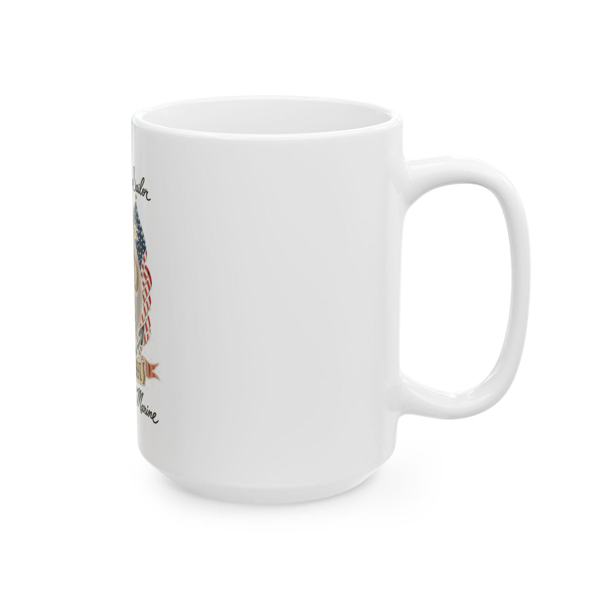 Corpsman Pride Crest - Ceramic Mug 11oz and 15oz