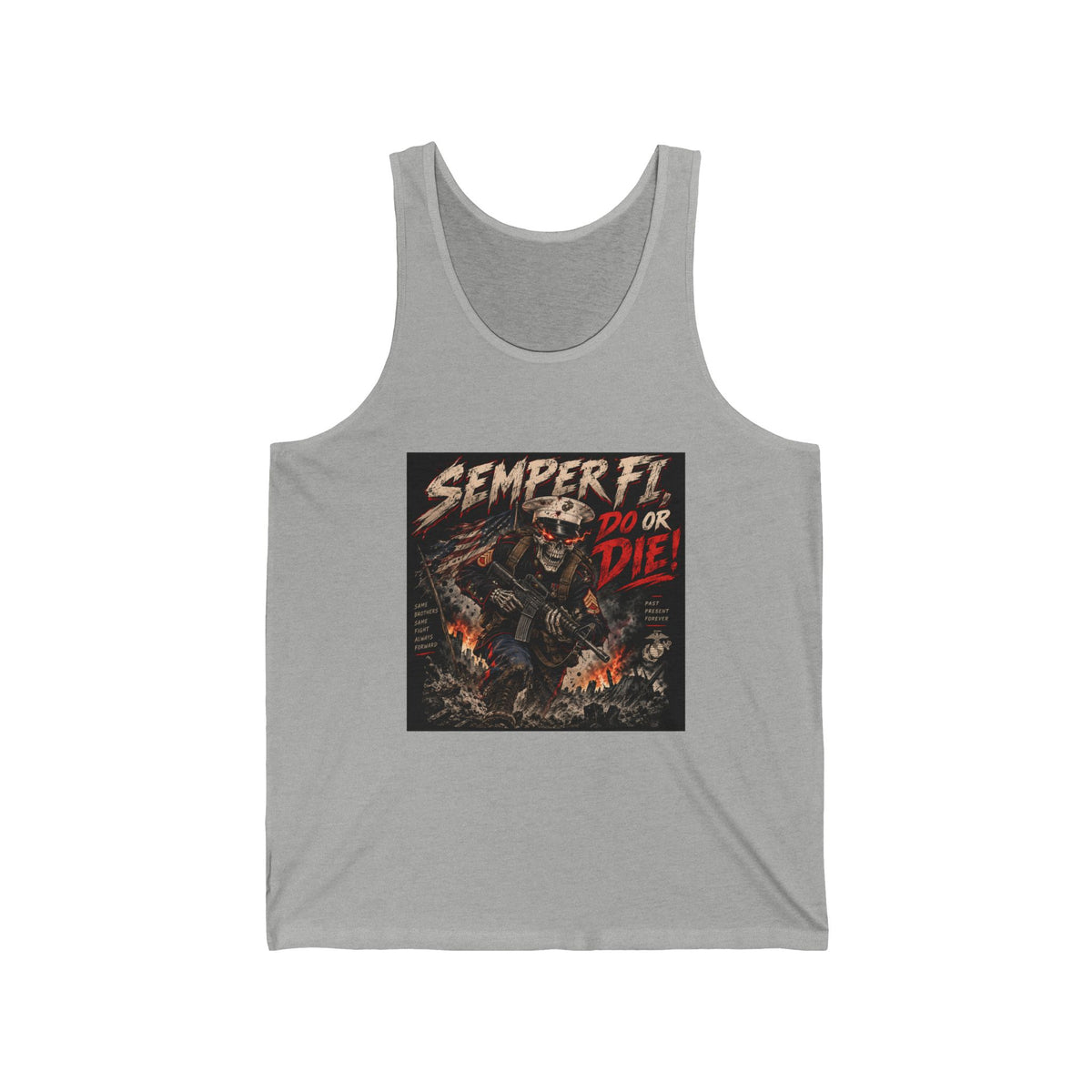 Semper Fi Do or Die - Athletic Tank