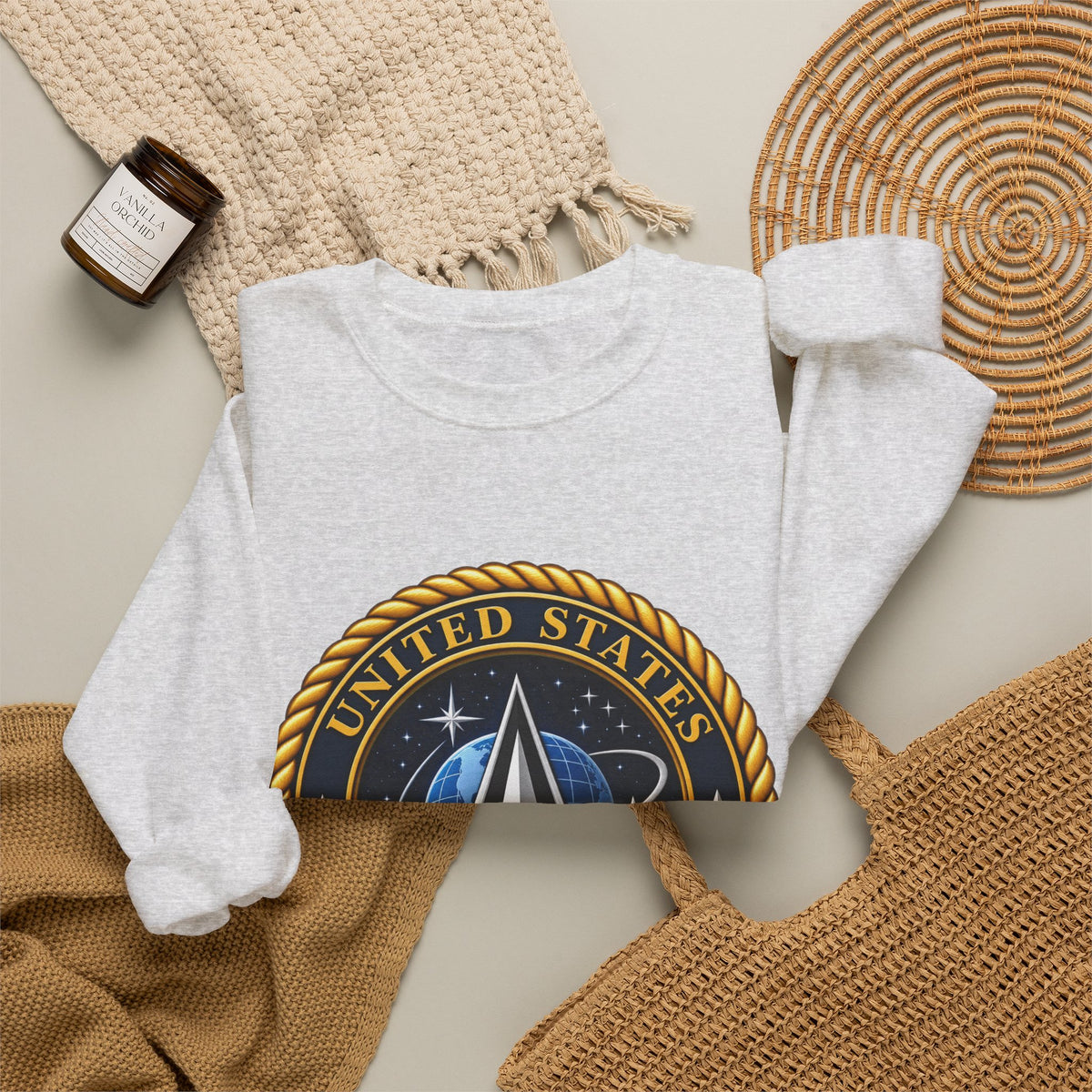 U.S. Space Force Emblem - Crewneck Sweatshirt