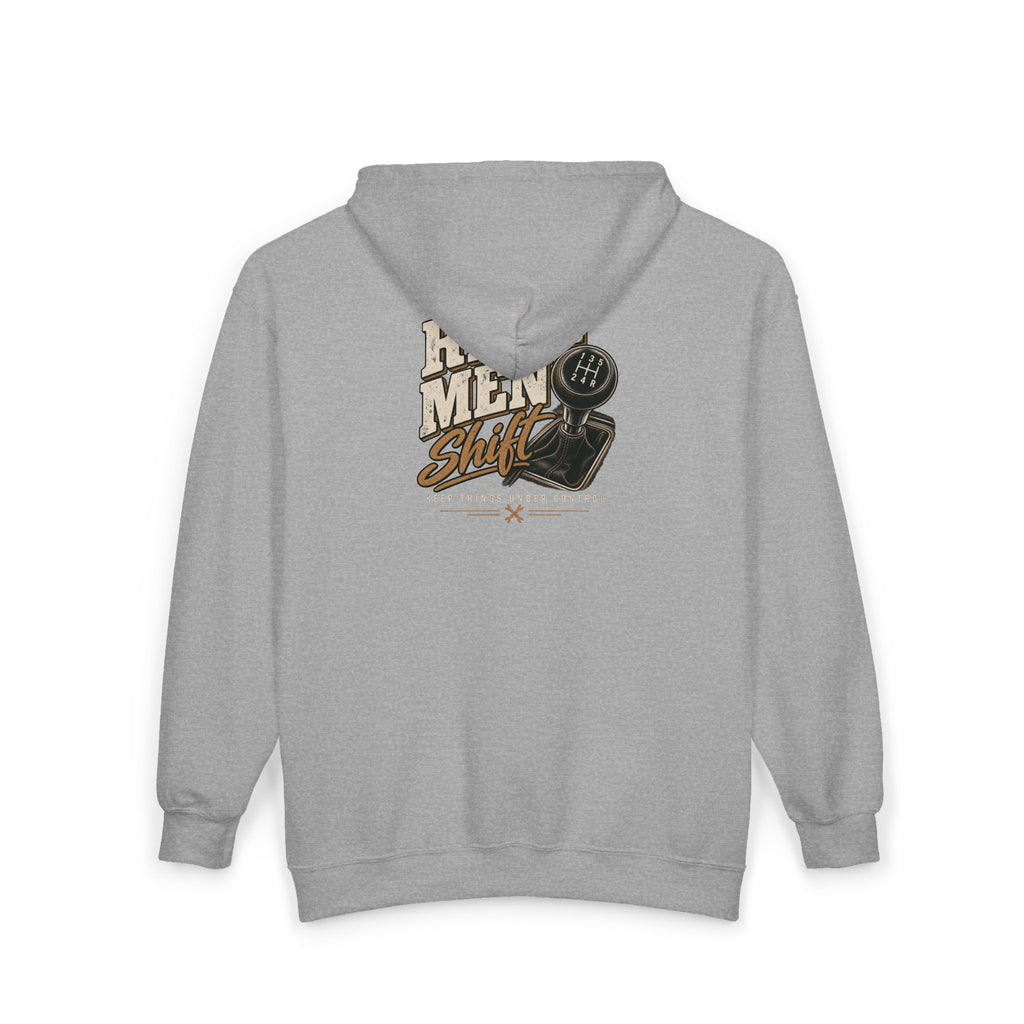 Real Men Shift - Full-Zip Hooded Sweatshirt