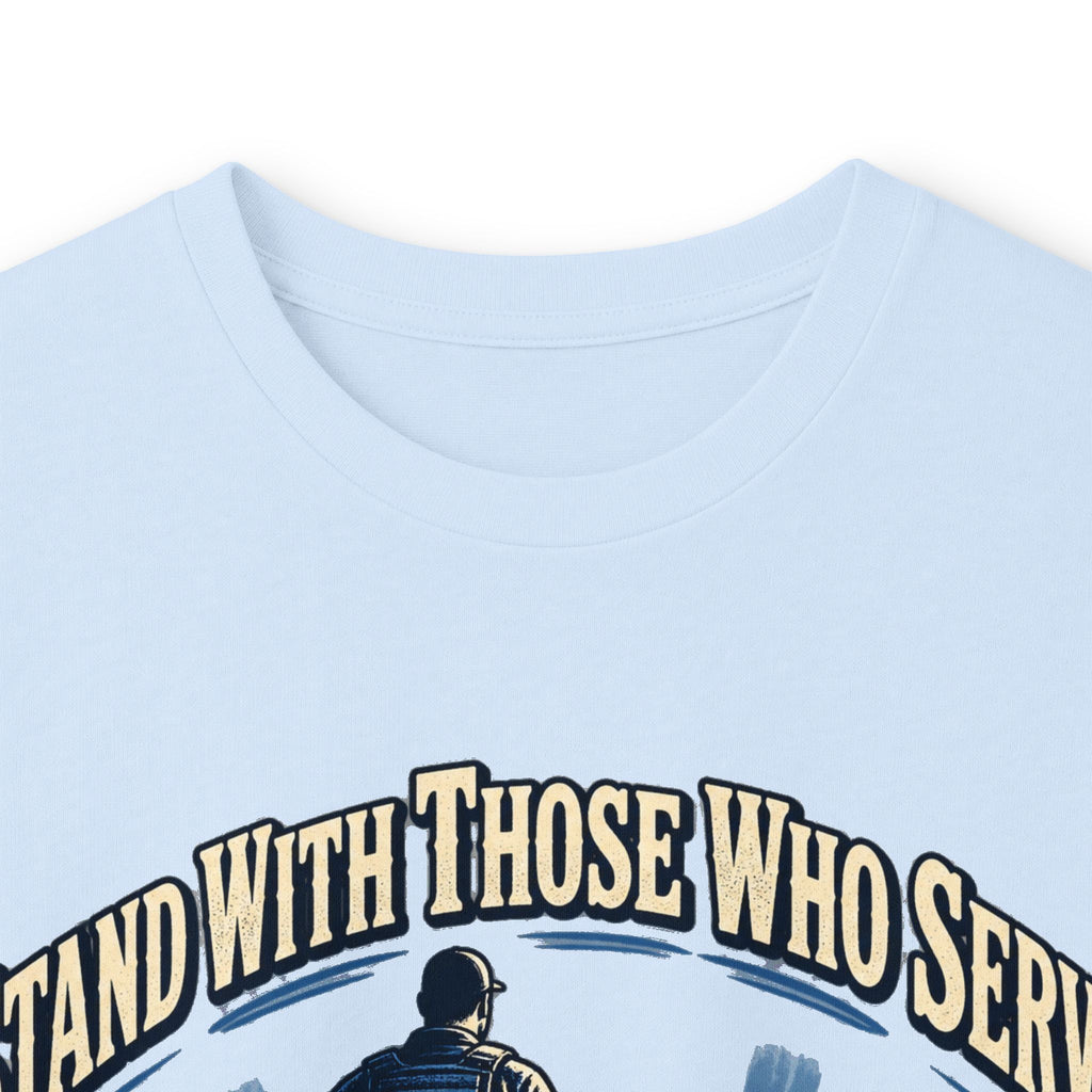 Stand With Those Who Serve Police K9 - Unisex Ultra Cotton Long Sleeve Tee
