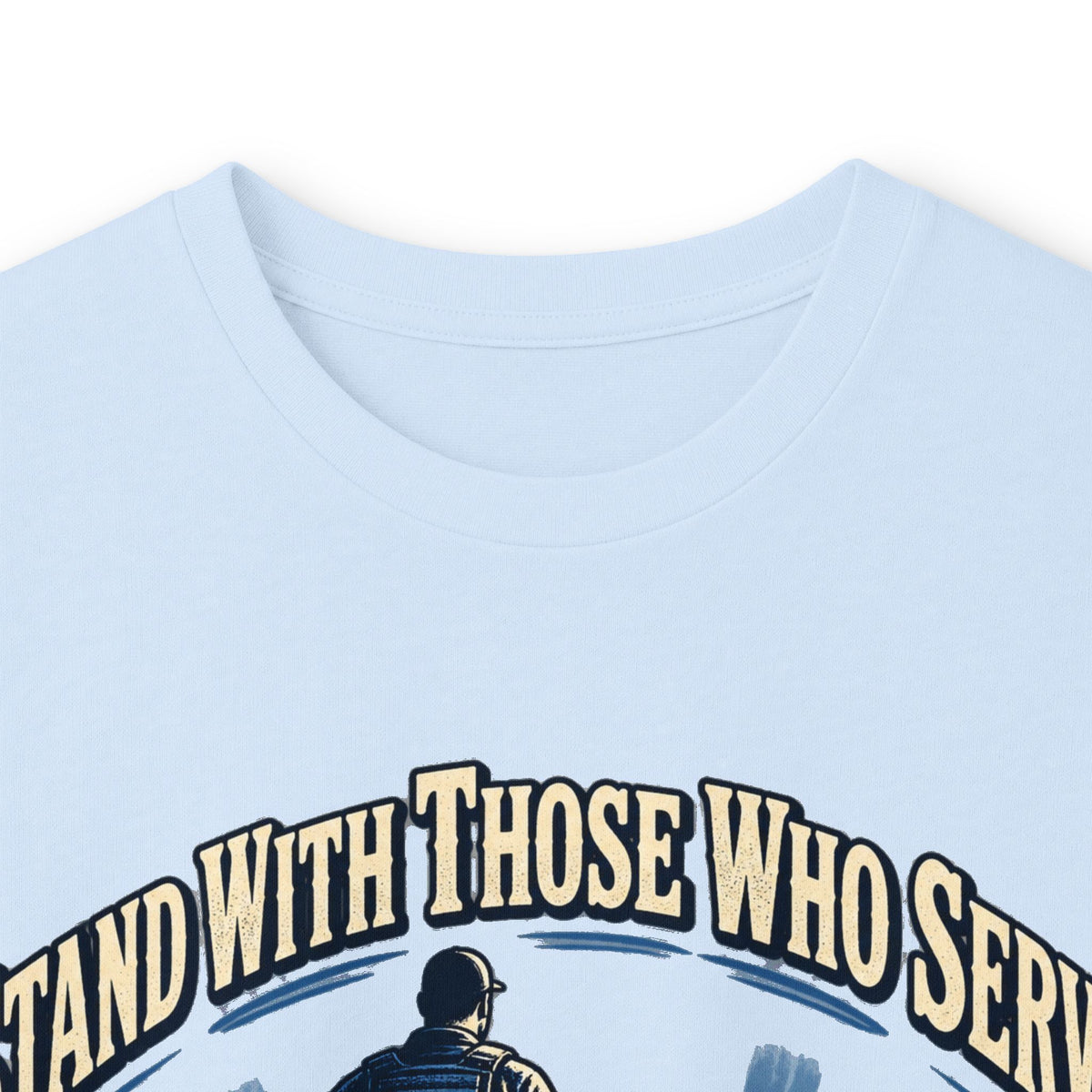 Stand With Those Who Serve Police K9 - Unisex Ultra Cotton Long Sleeve Tee