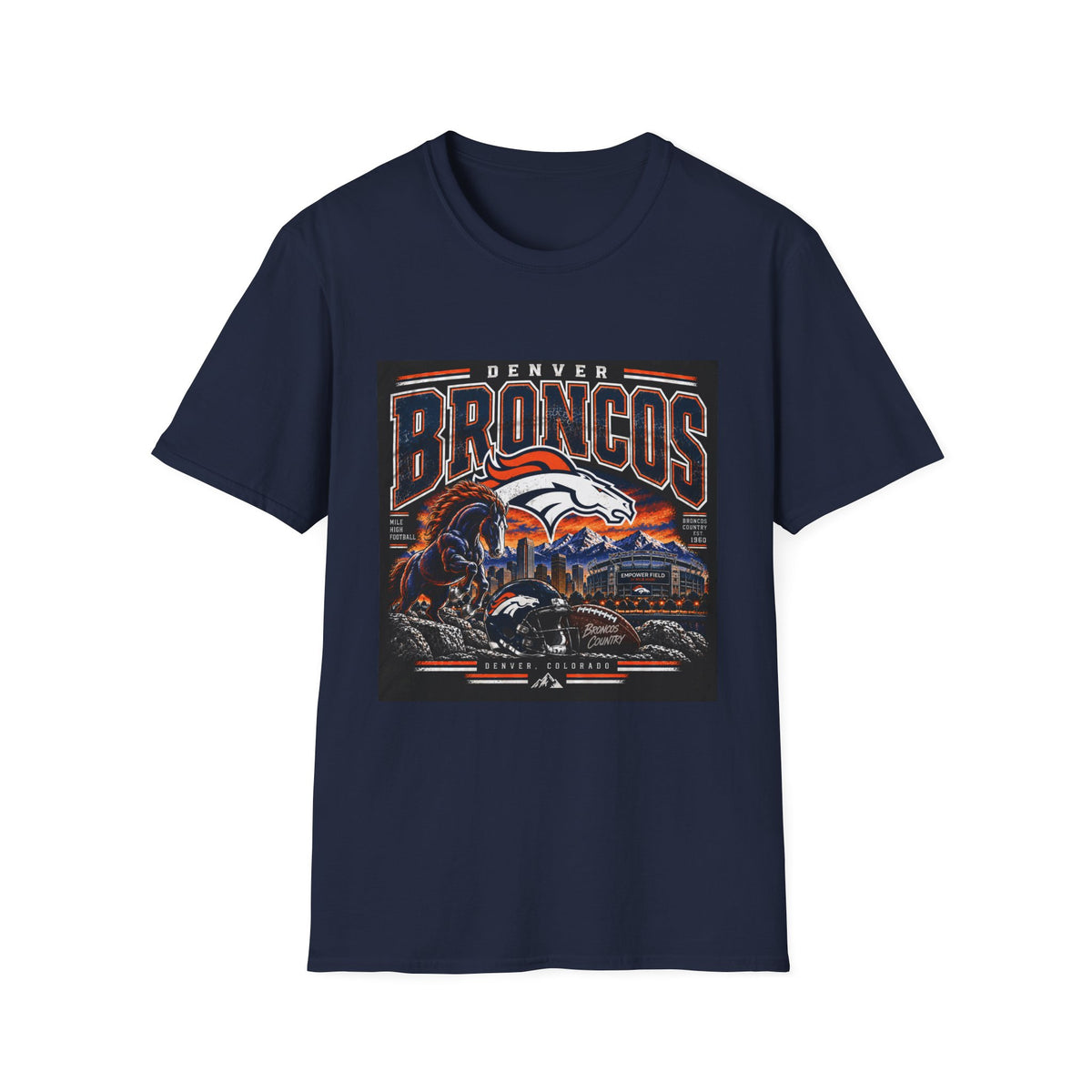 Denver Broncos Mile High Pride - Classic Tee