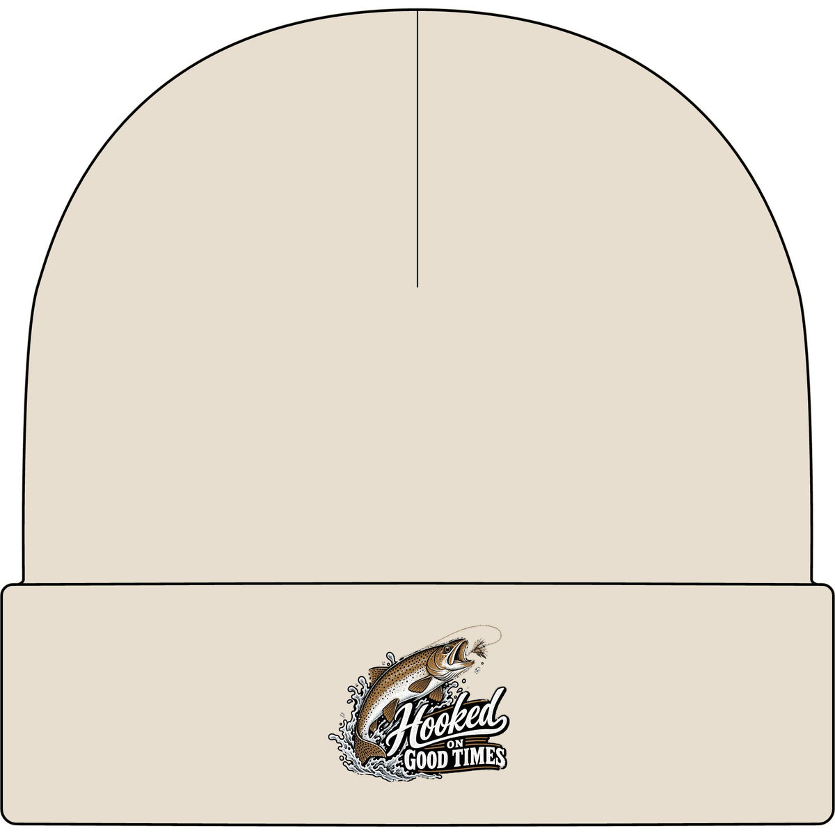 Hooked on Good Times - AS Colour 1107 Cuff Beanie