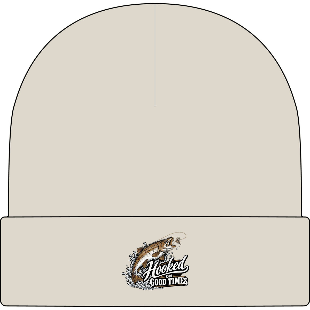 Hooked on Good Times - AS Colour 1107 Cuff Beanie