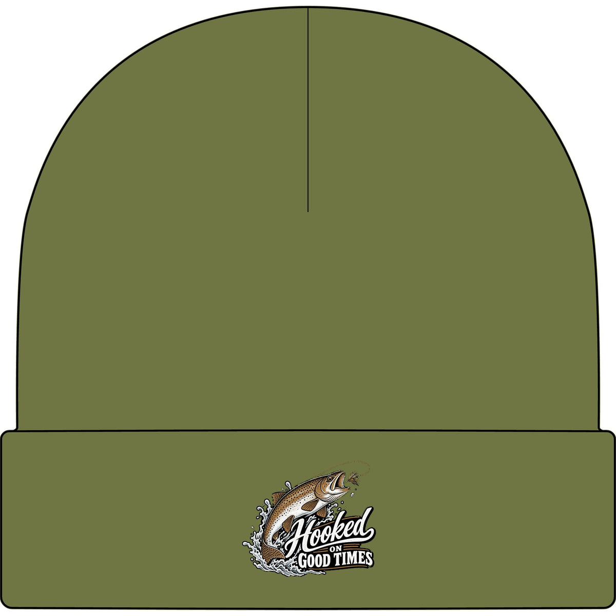 Hooked on Good Times - AS Colour 1107 Cuff Beanie