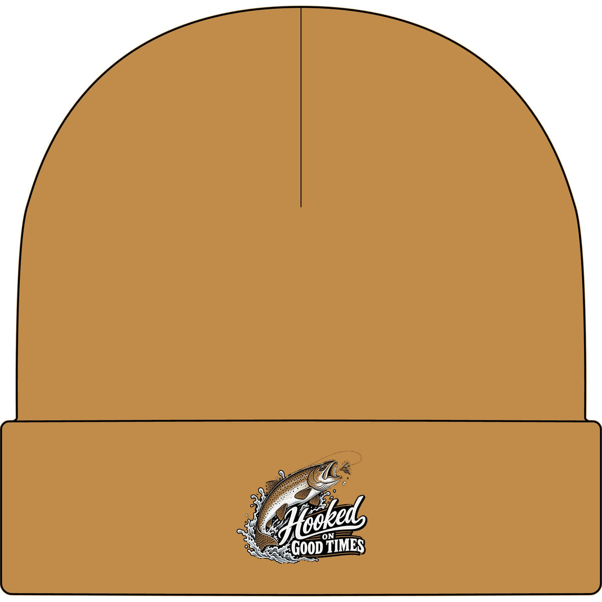 Hooked on Good Times - AS Colour 1107 Cuff Beanie