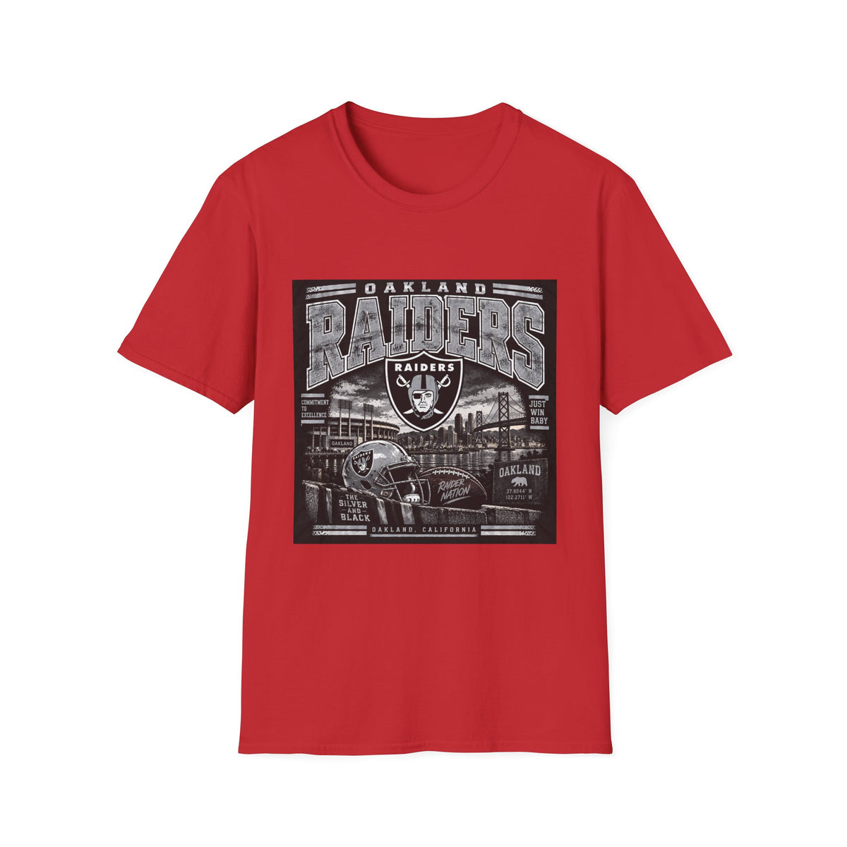 Oakland Raiders Black Heritage - Classic Tee