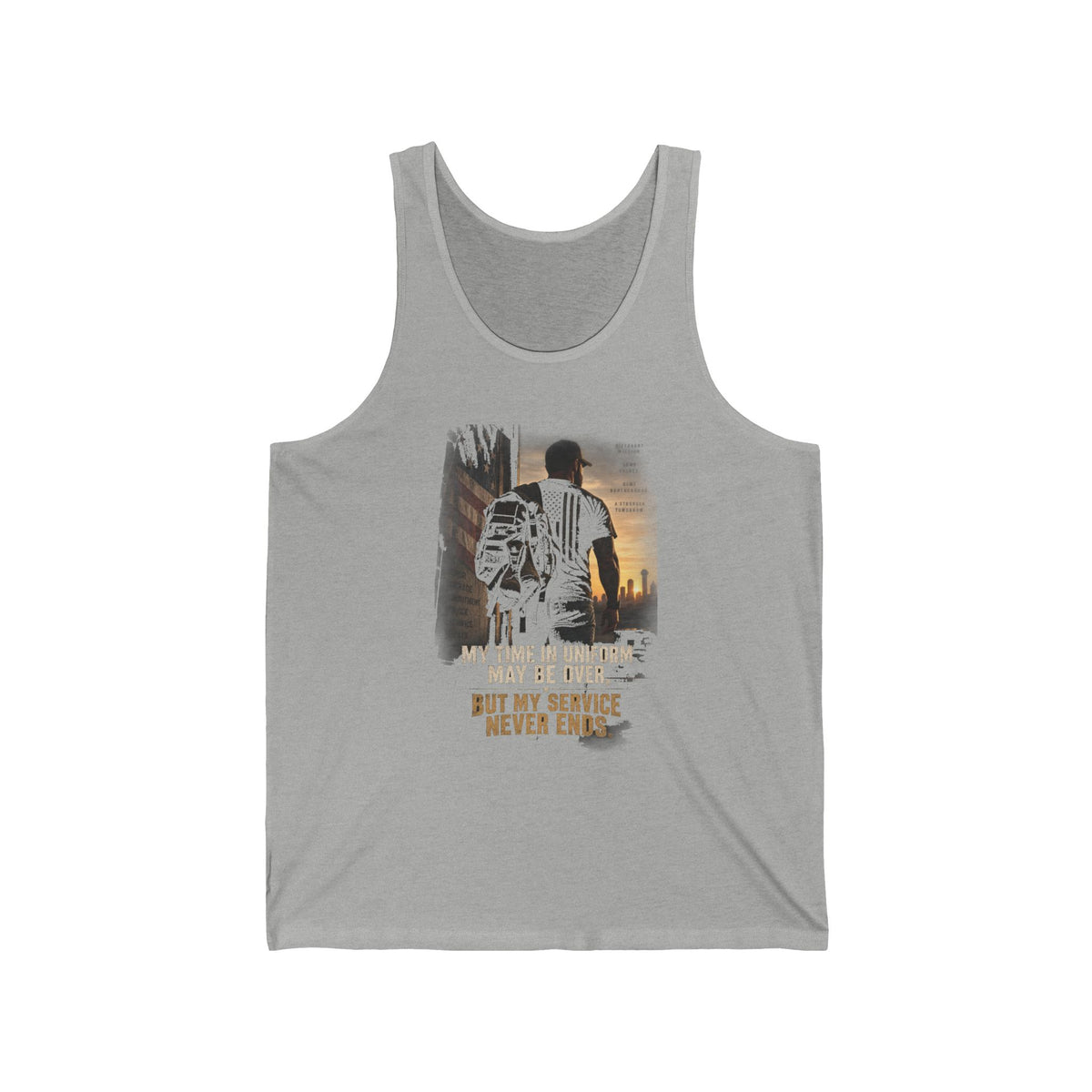 Service Never Ends - Athletic Tank