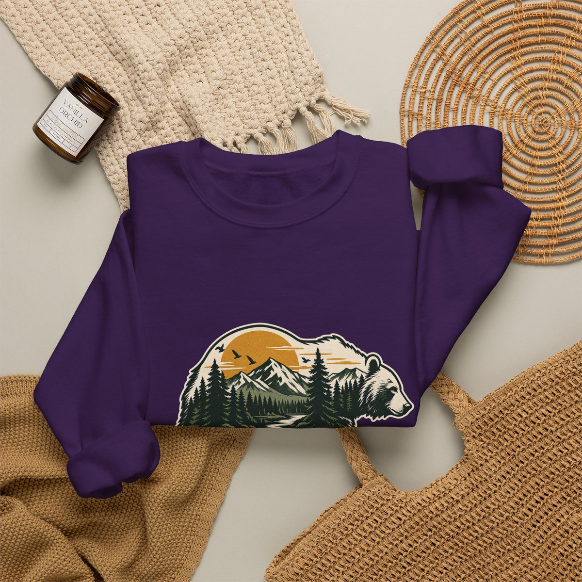 Explore More Bear - Crewneck Sweatshirt