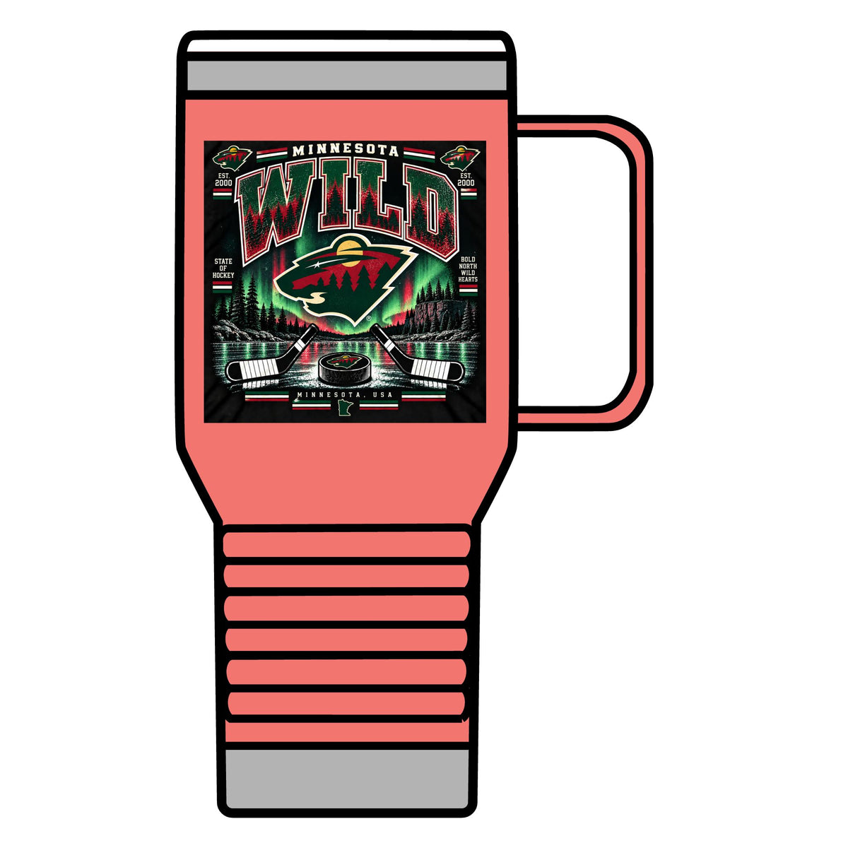 Minnesota Wild - 20oz Insulated Mug