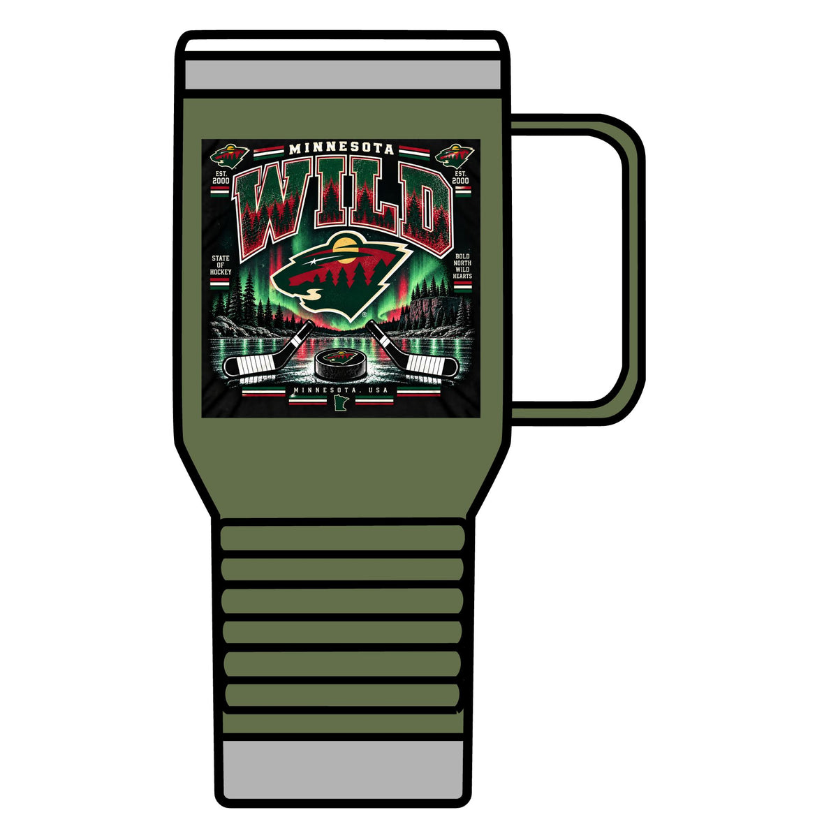 Minnesota Wild - 20oz Insulated Mug