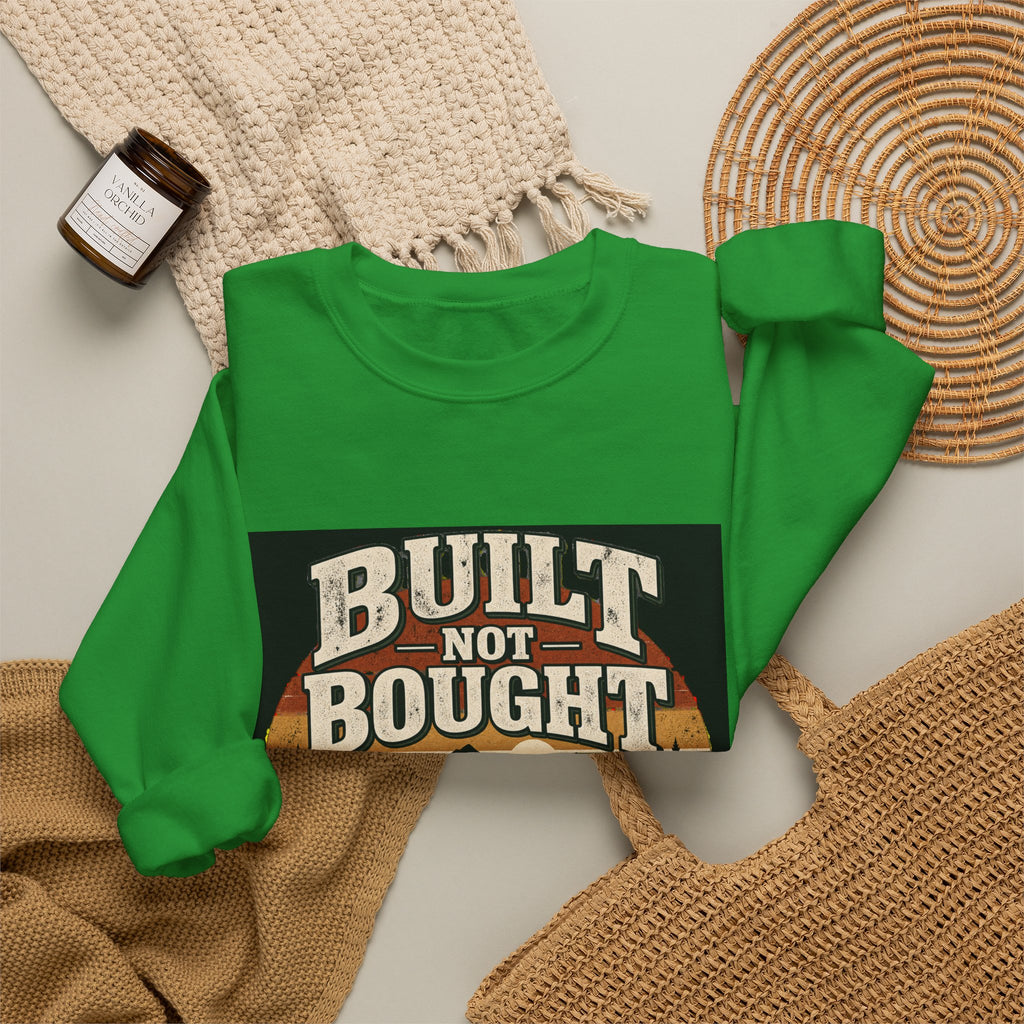 Built Not Bought - Crewneck Sweatshirt