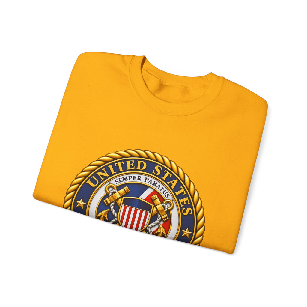 U.S. Coast Guard Emblem - Crewneck Sweatshirt