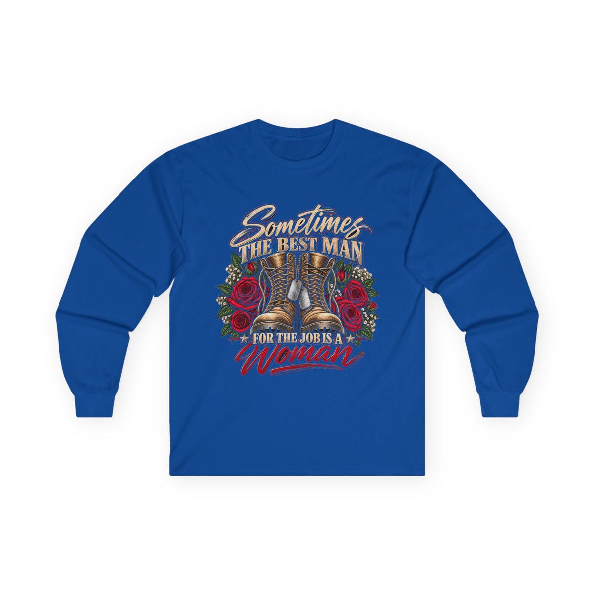 Best Man for the Job - Unisex Ultra Cotton Long Sleeve Tee