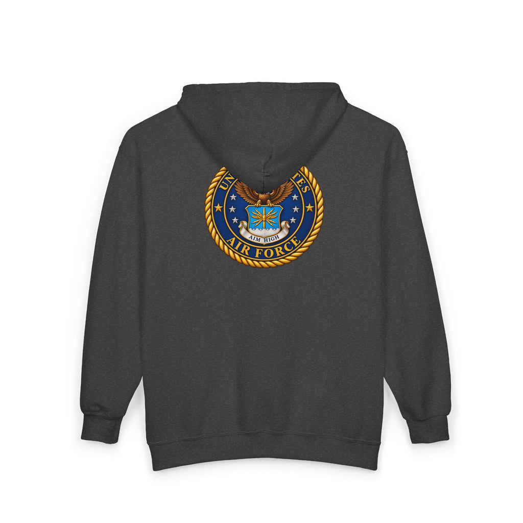 U.S. Air Force Emblem - Full-Zip Hooded Sweatshirt