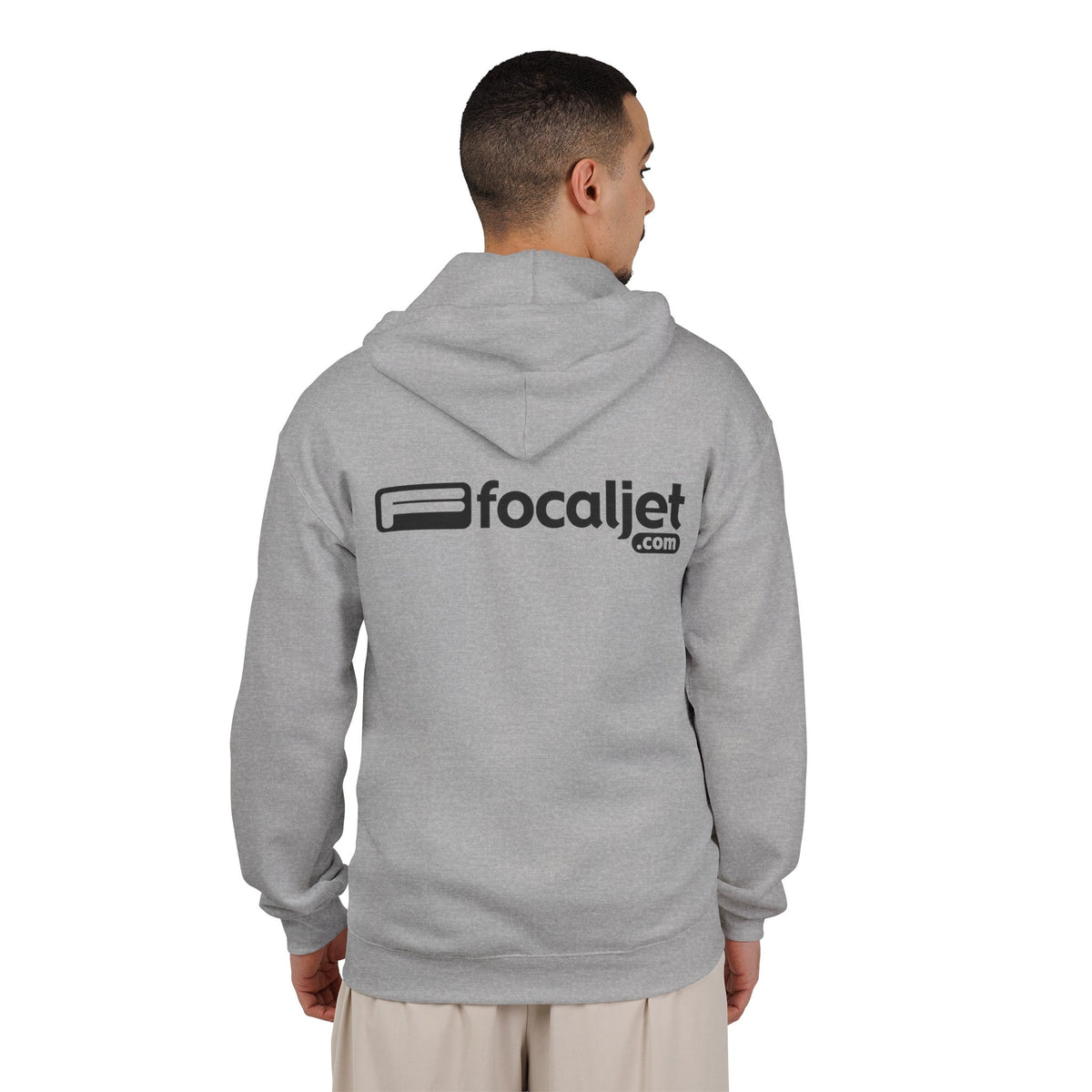 FocalJet Classic Logo Tee - Full-Zip Hooded Sweatshirt