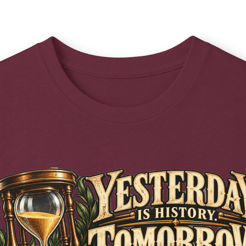 Yesterday Tomorrow Today - Transparent - Unisex Ultra Cotton Long Sleeve Tee