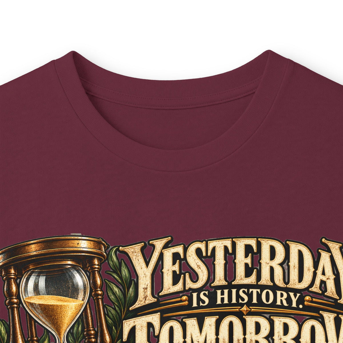 Yesterday Tomorrow Today - Transparent - Unisex Ultra Cotton Long Sleeve Tee