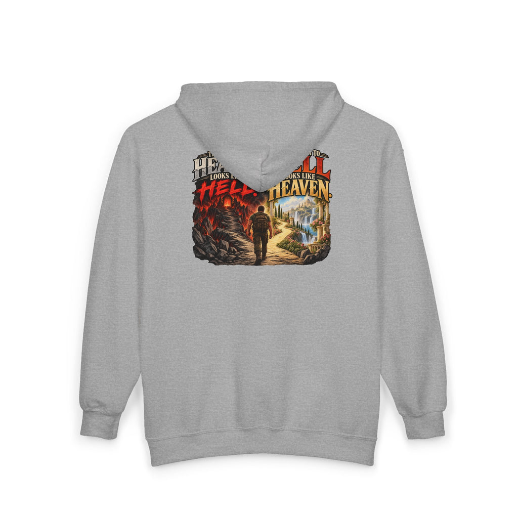 Path To Heaven Path To Hell - Full-Zip Hooded Sweatshirt