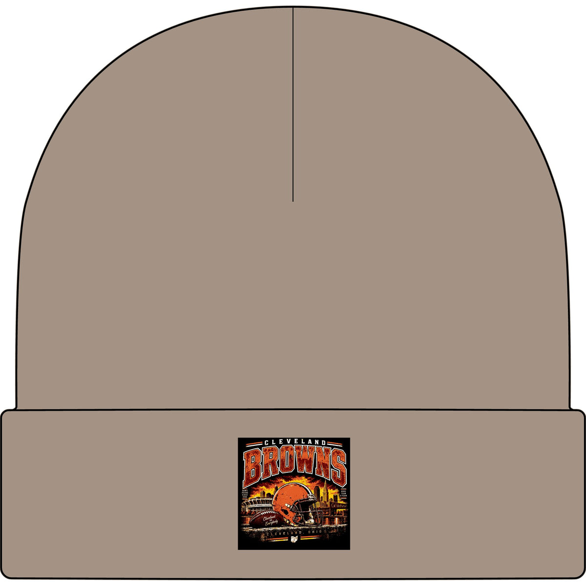 Cleveland Browns Skyline - AS Colour 1107 Cuff Beanie