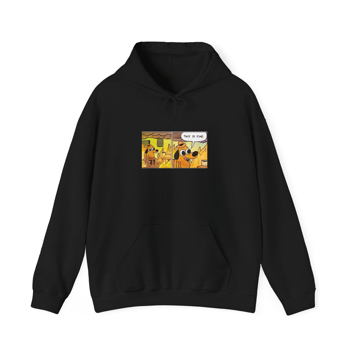 This Is Fine - Hoodie