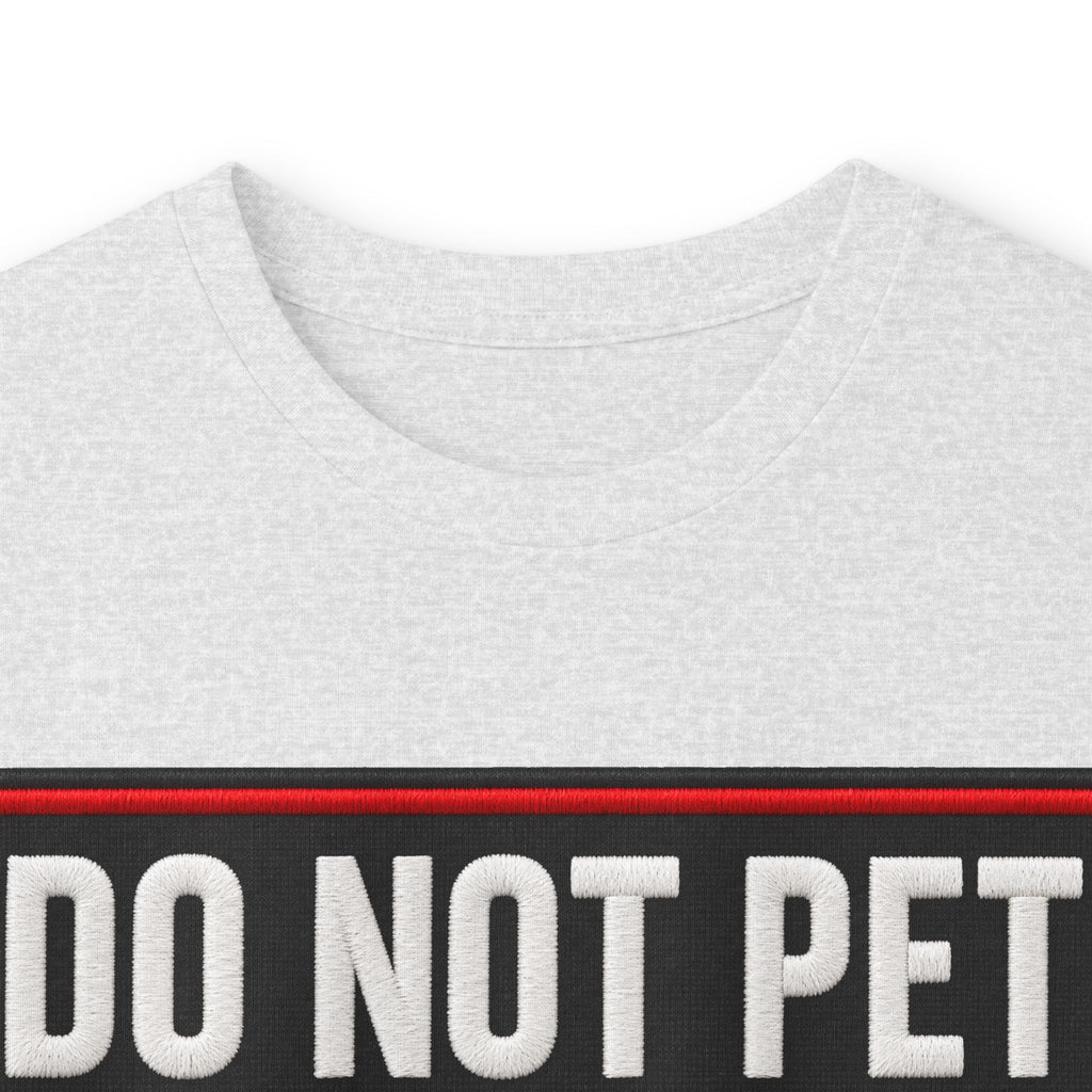 Do Not Pet - Service Dog Patch - Unisex Ultra Cotton Long Sleeve Tee