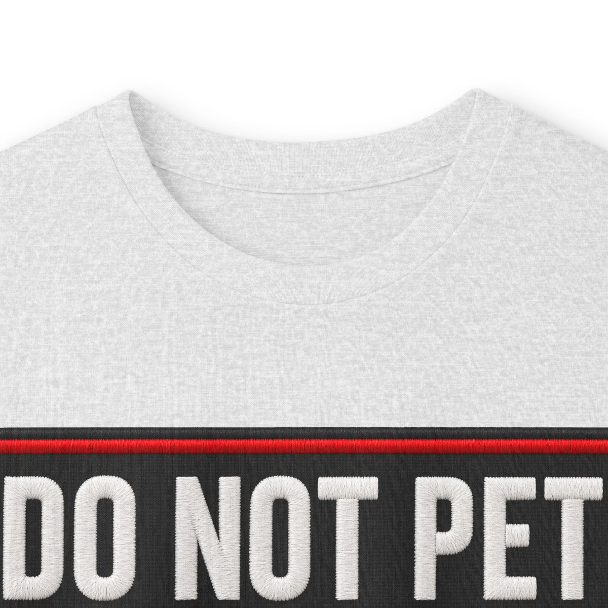 Do Not Pet - Service Dog Patch - Unisex Ultra Cotton Long Sleeve Tee