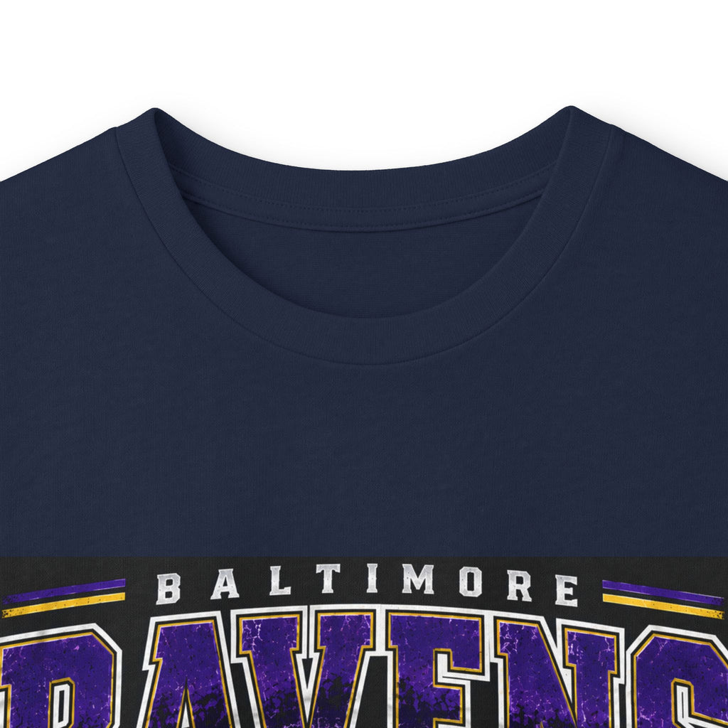 Baltimore Ravens Skyline Tee - Unisex Ultra Cotton Long Sleeve Tee