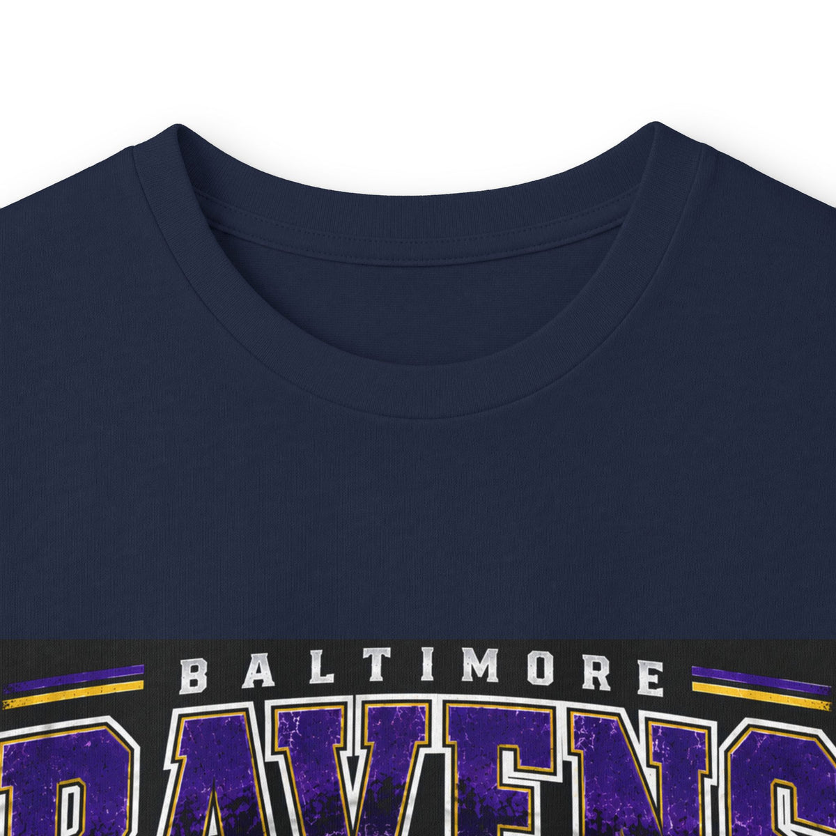 Baltimore Ravens Skyline Tee - Unisex Ultra Cotton Long Sleeve Tee