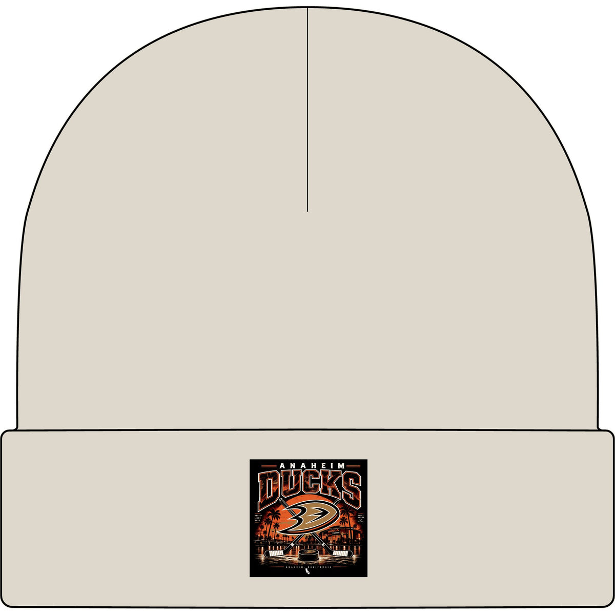 Anaheim Ducks Hockey Nights - AS Colour 1107 Cuff Beanie