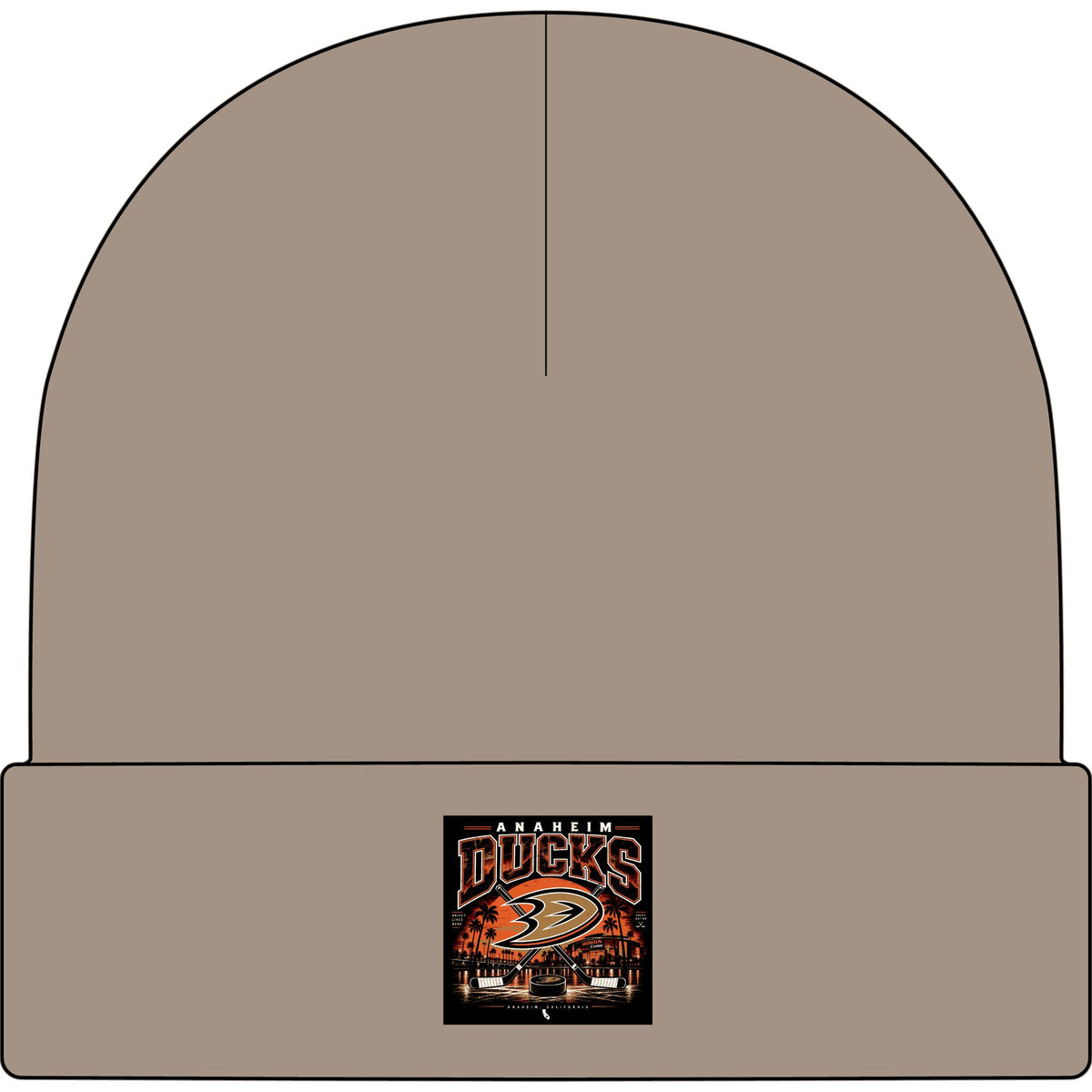 Anaheim Ducks Hockey Nights - AS Colour 1107 Cuff Beanie