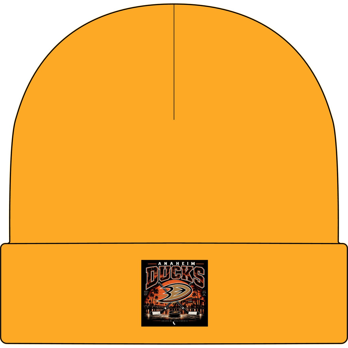 Anaheim Ducks Hockey Nights - AS Colour 1107 Cuff Beanie